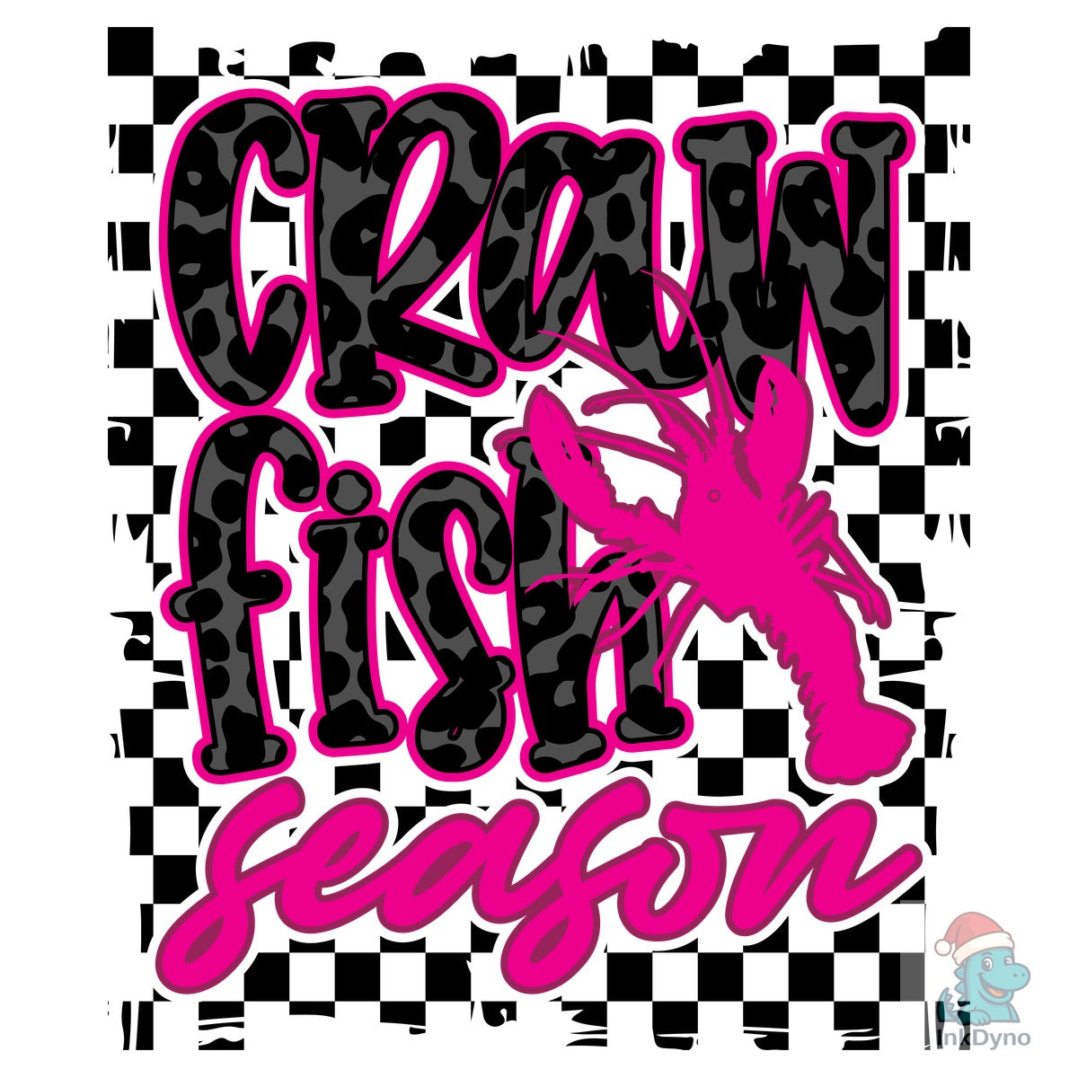 Crawfish Crawfish Sublimation Design