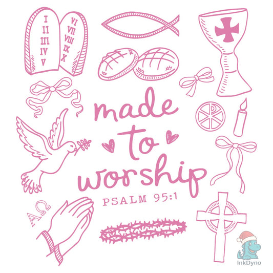 Made to Worship Christian Heat - DTF Transfer