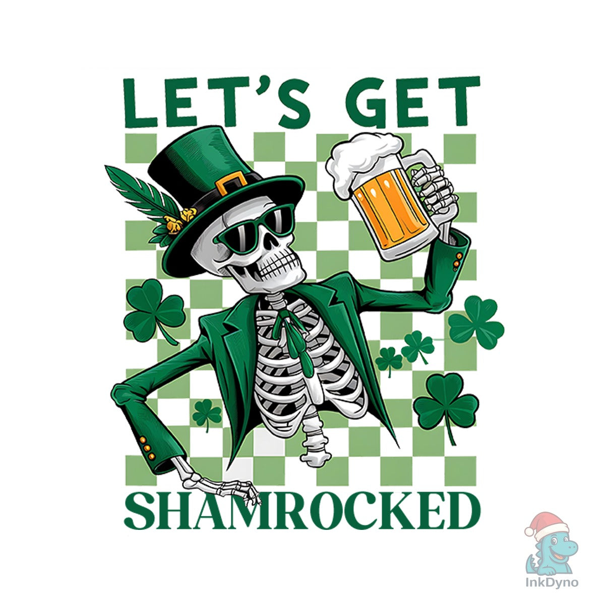 St. Patrick's Day Irish Skeleton Beer