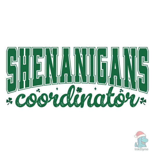 St Patrick's Day Shenanigans Coordinator - DTF Transfer