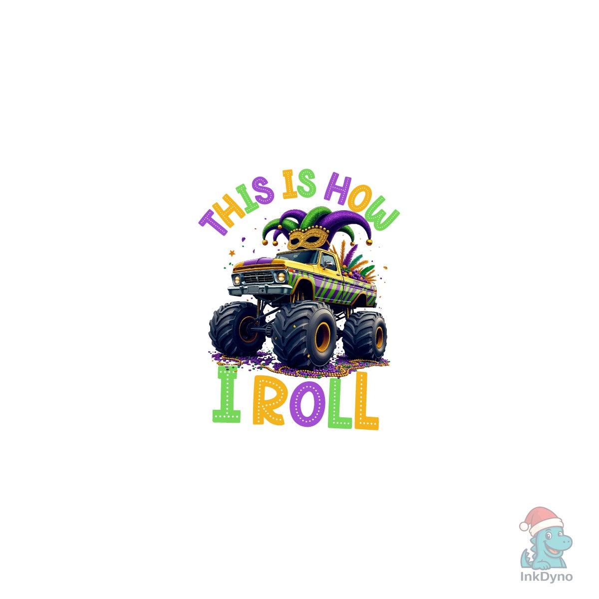 This is How I Roll Mardi Gras T-shirt