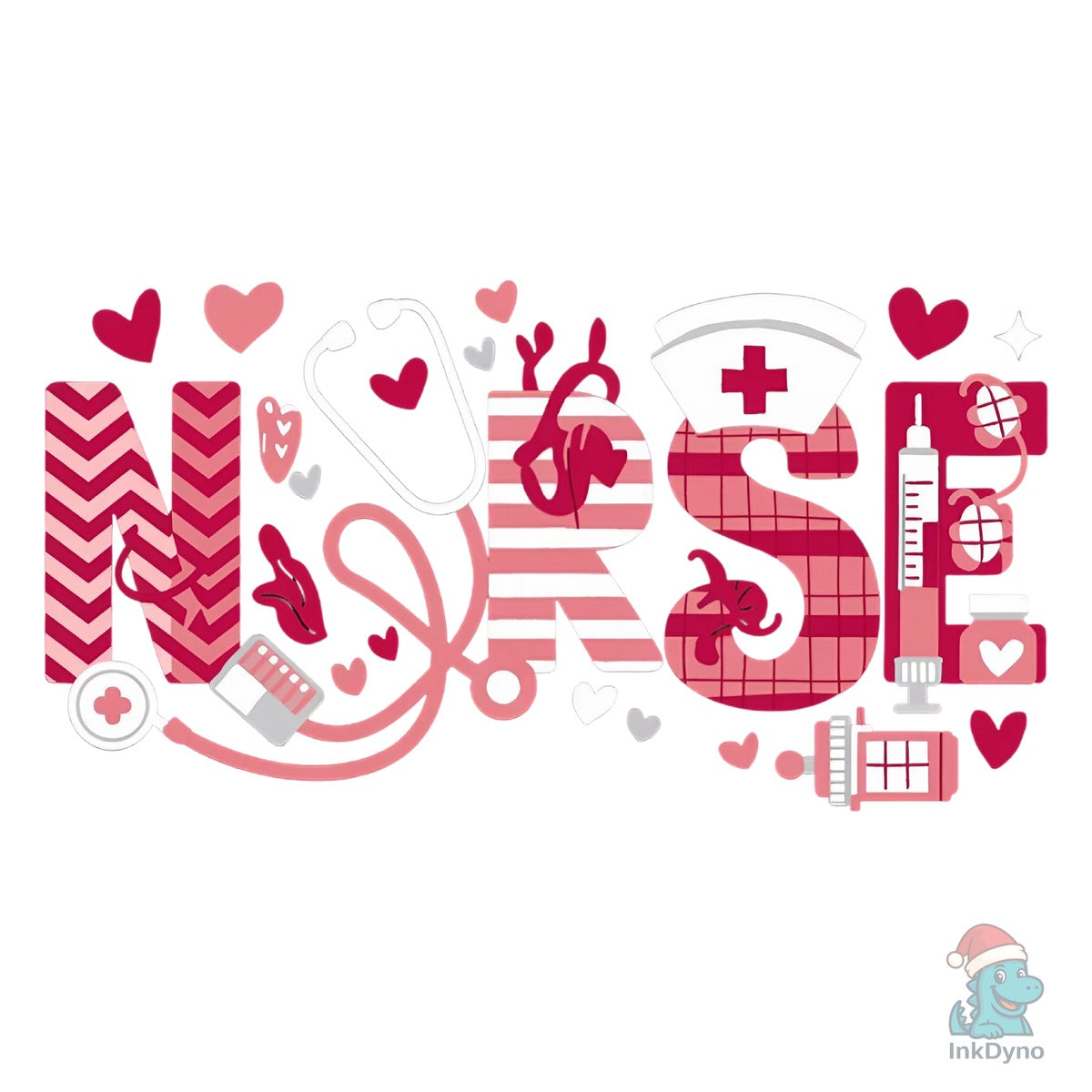 Nurse Valentines Day Valentine Scrub