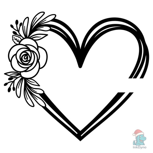 Personalized Heart Name - DTF Transfer