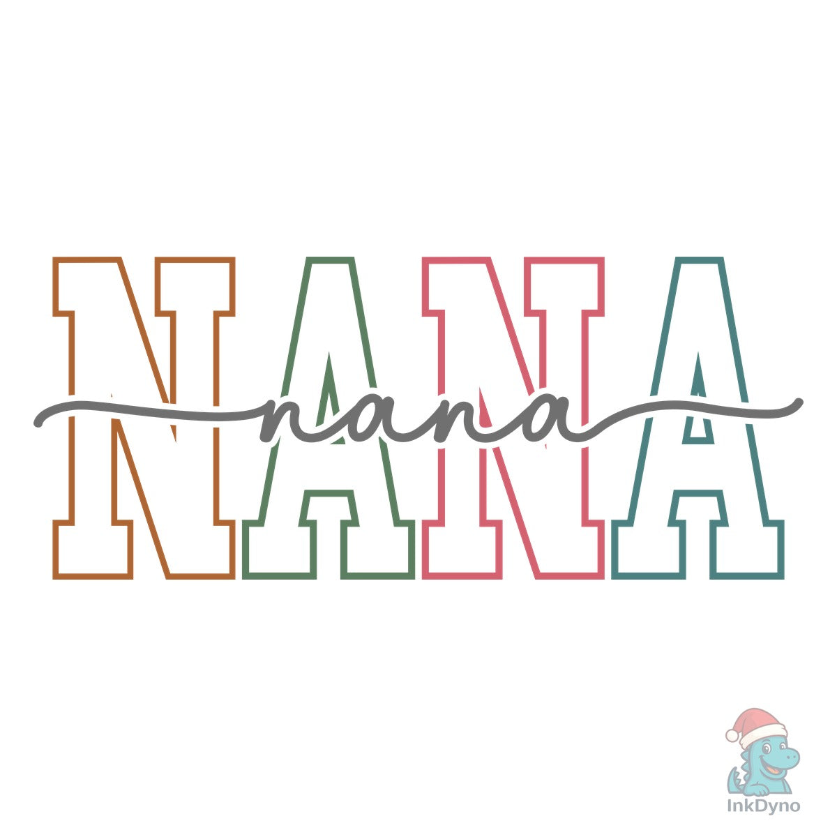 Nana Nana Grandma Varsity Design