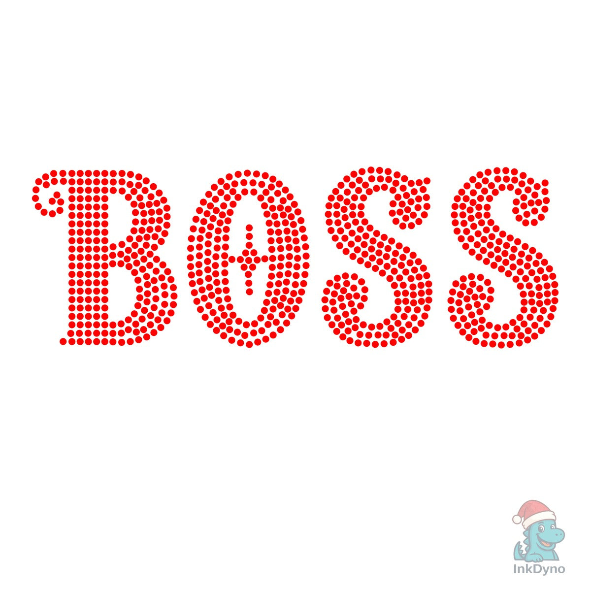 Boss Queen Rhinestone Template