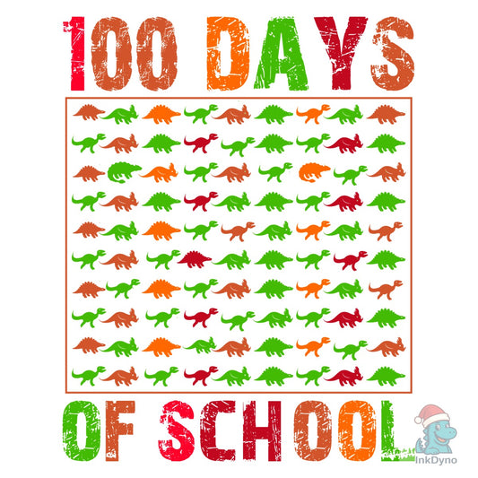 100 Day's of School - DTF Transfer