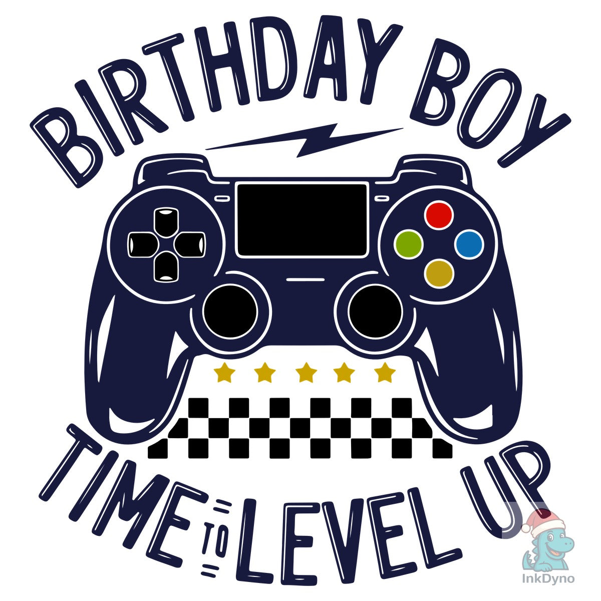 Birthday Boy Time to Level Up