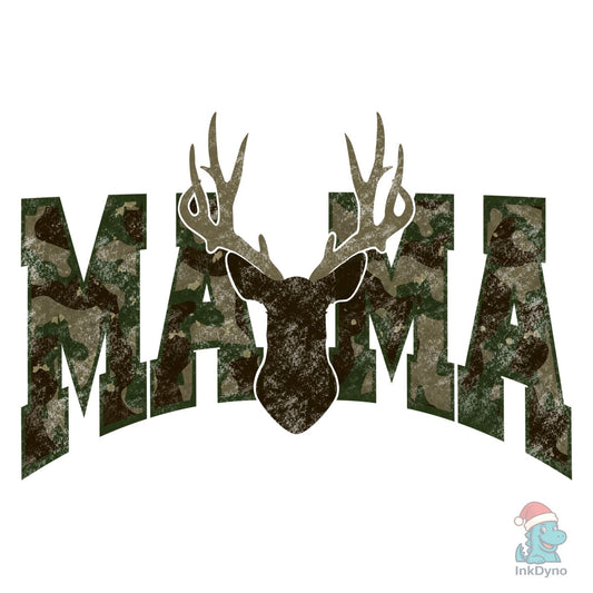 Camo Mama Varsity Hunting - DTF Transfer