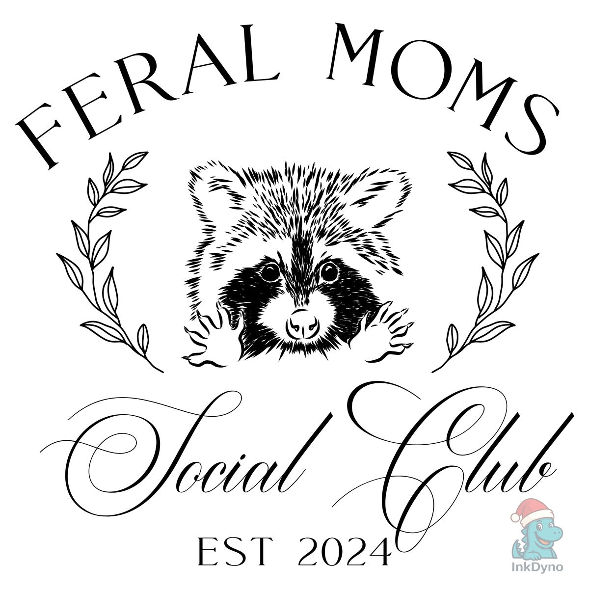 Feral Mom Social Club Raccoon