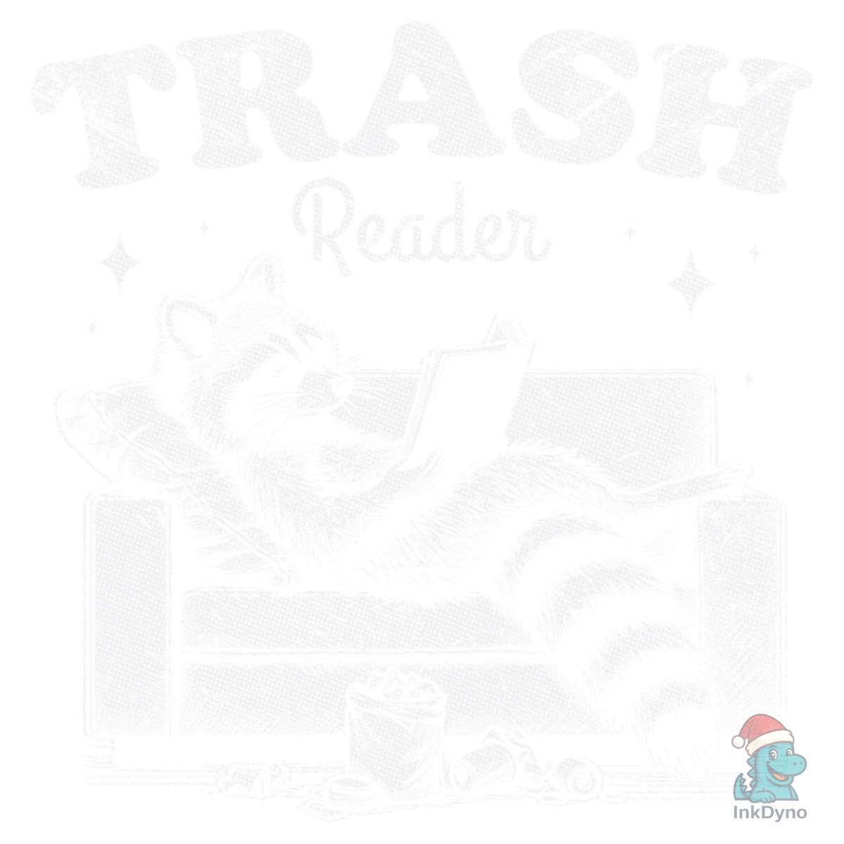 Trash Reader Raccoon Shirt