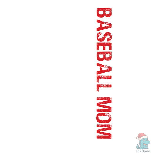Baseball Mom & Dad Flag - DTF Transfer