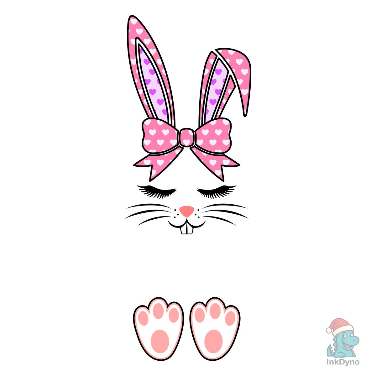 Easter Bunny Monogram Boy Girl Rabbit