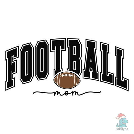 Retro Football Mom Design - DTF Transfer