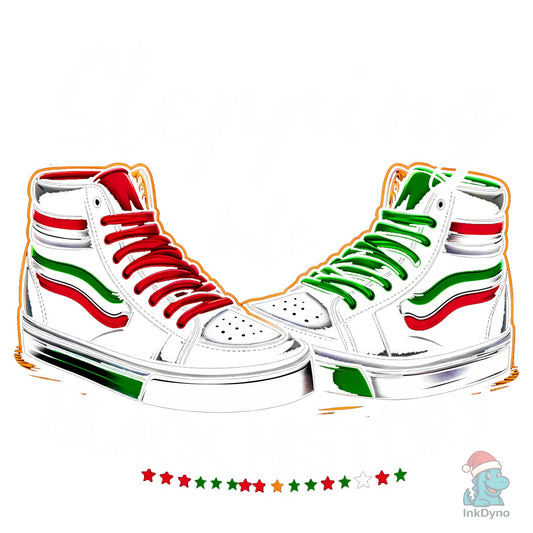 Stepping into Black History Month - DTF Transfer