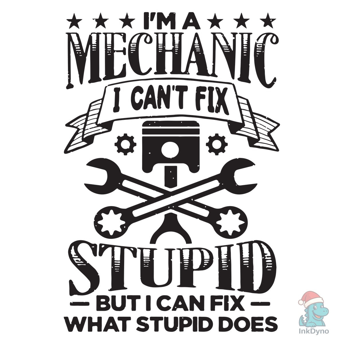 Funny Car Mechanic Auto Mechanic