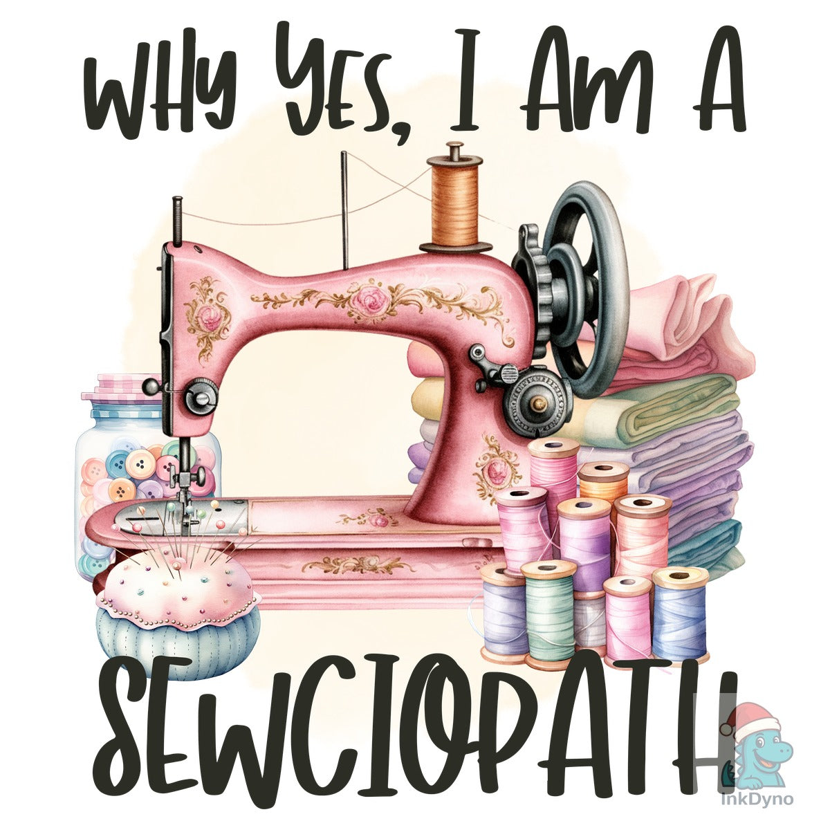 Sewciopath Sewing Pun