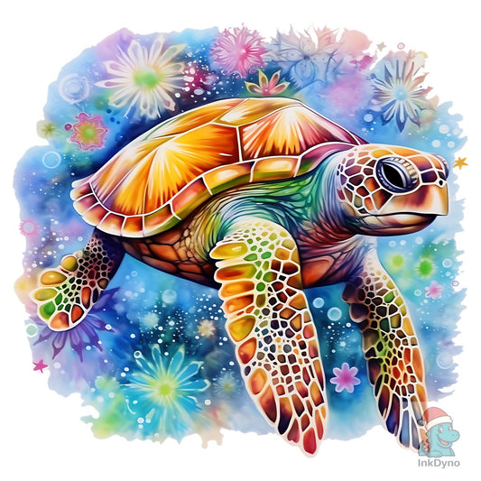 Hippie Tie Dye Watercolor - DTF Transfer