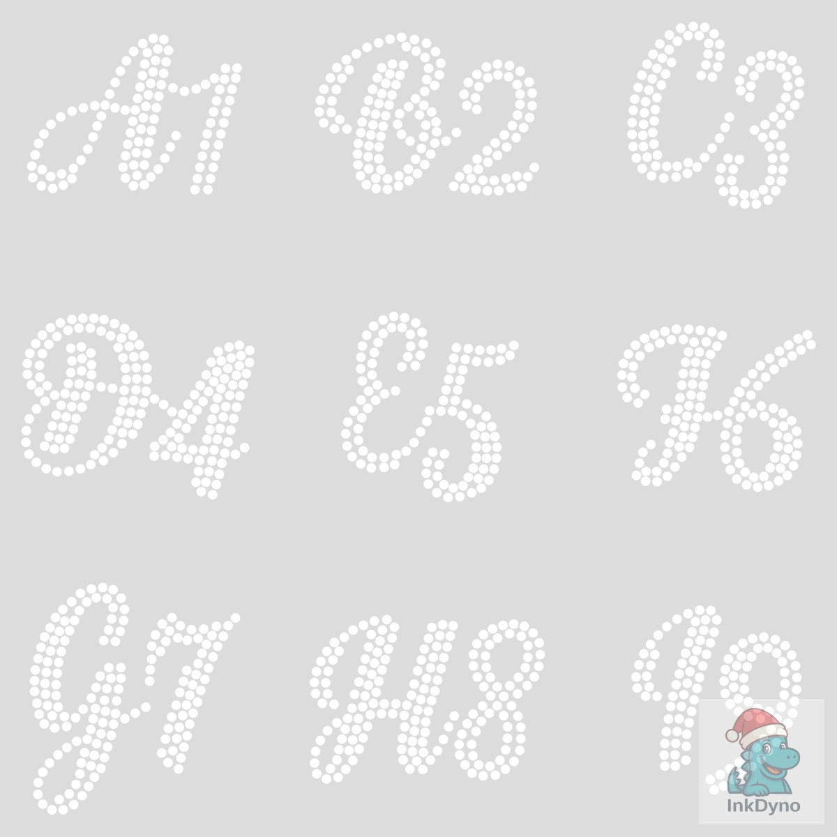 Rhinestone Alphabet Letter Set