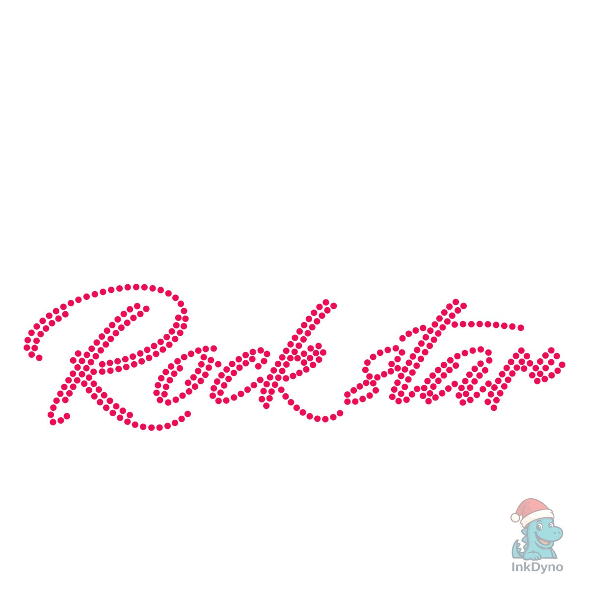 Rock Star Rhinestone T Shirt Design