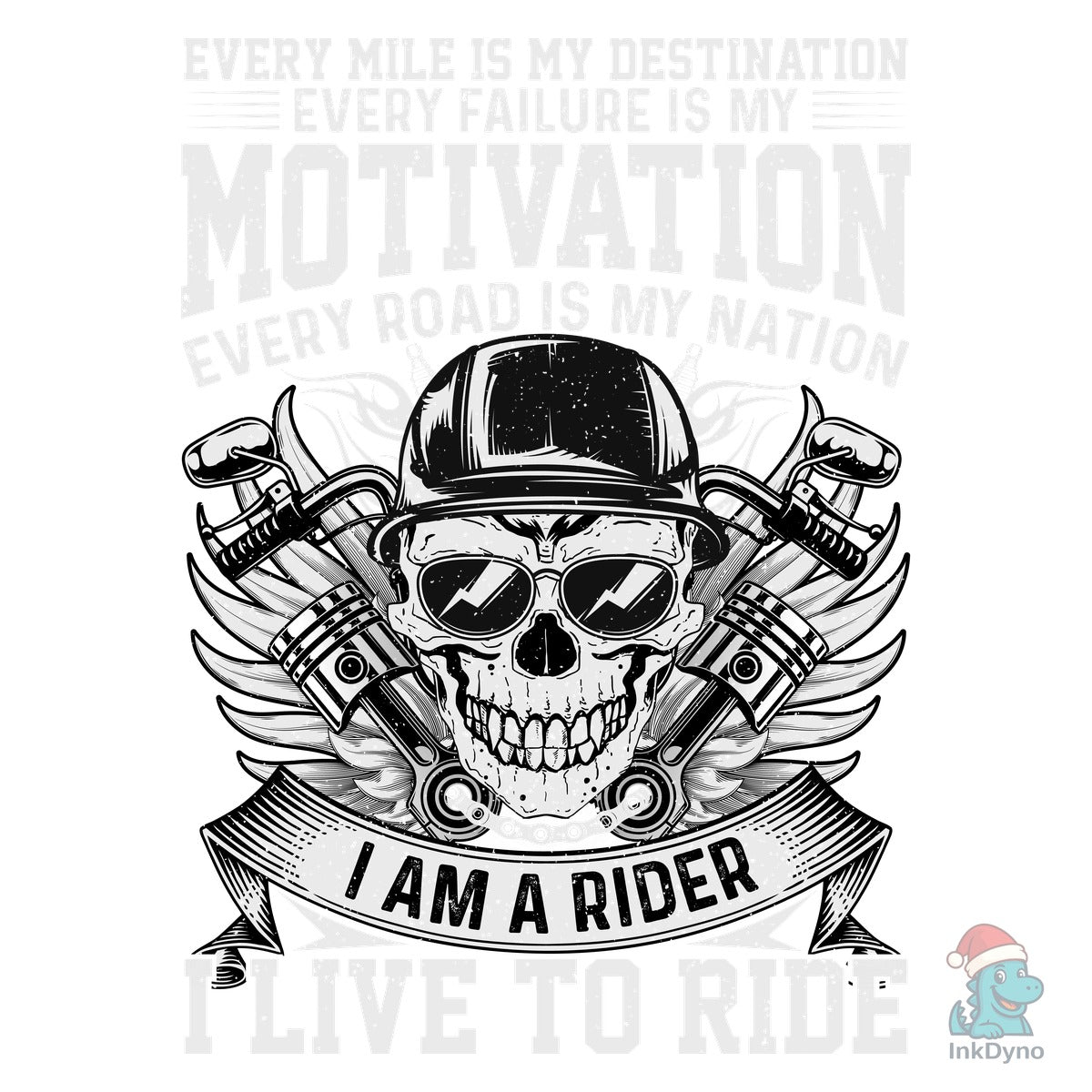 Biker T-shirt Design Motorcycle T-shirt