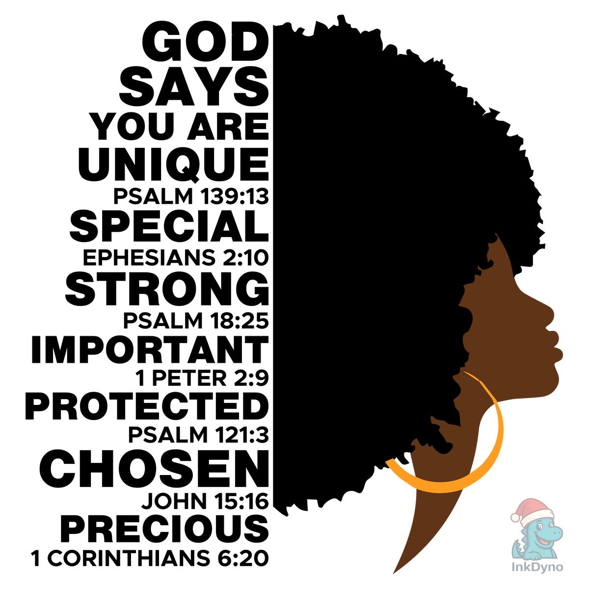 God Say Black History Month Design