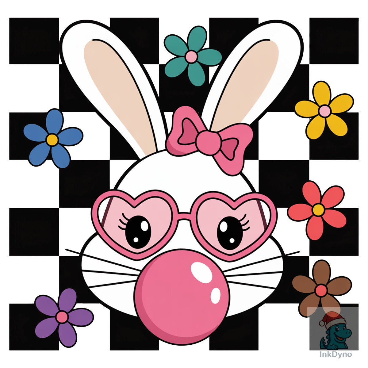 Cute Bunny Rabbit Bunny Bubblegum