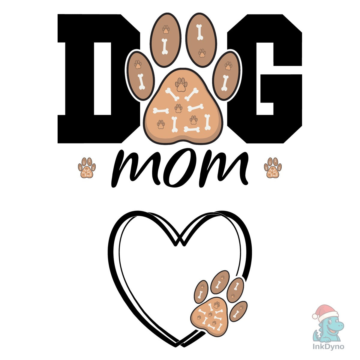 Dog Mom Dog Mom Sleeve Paws