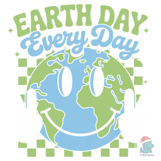 Earth Day Every Day Tee - DTF Transfer