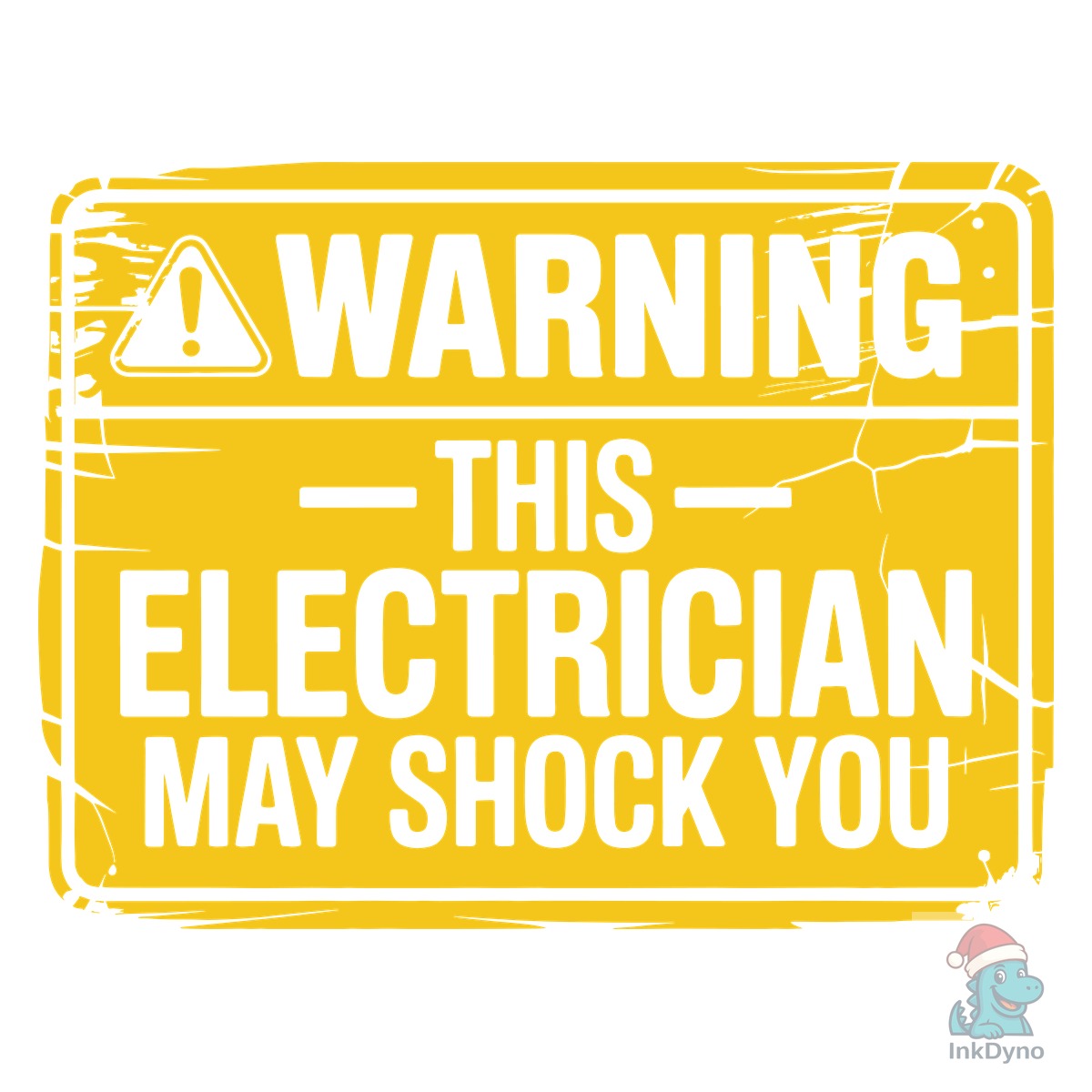 Funny Electrician Warning Sign Design