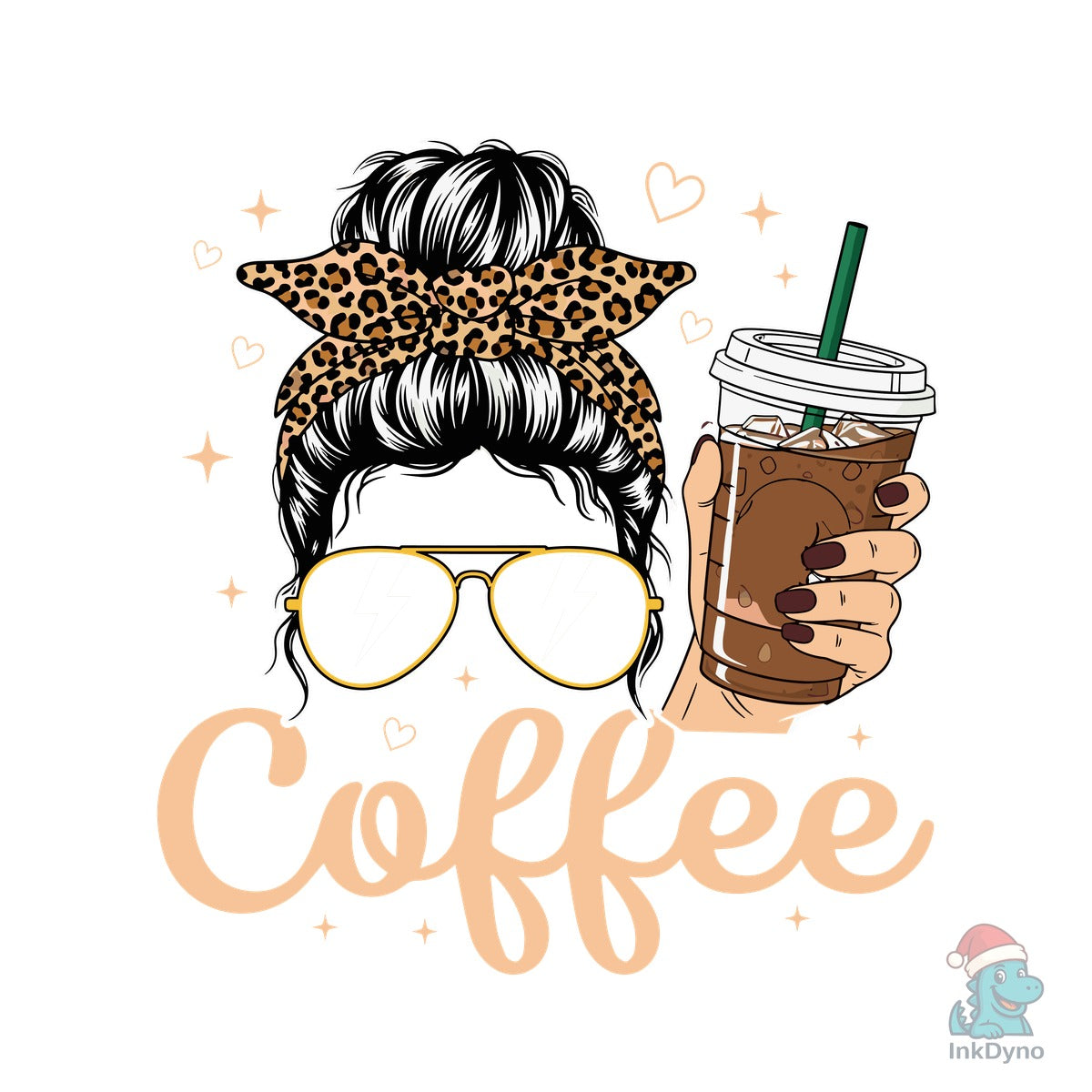 Iced Coffee and Anxiety T-Shirt