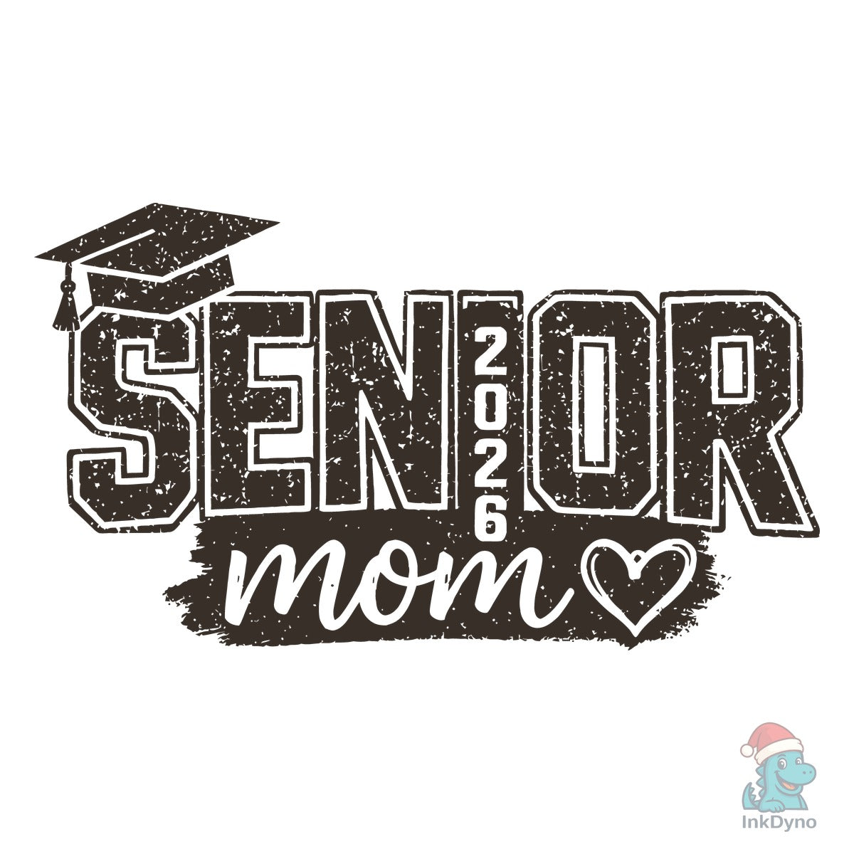 Distressed Senior Mom 2026 Design