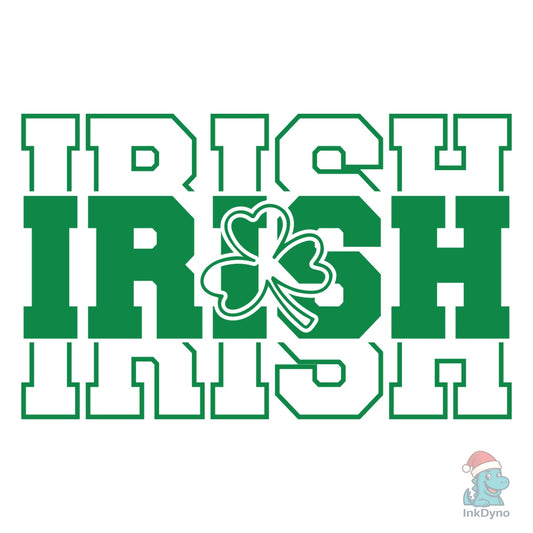 Irish Happy Go Lucky Happy Luc - DTF Transfer