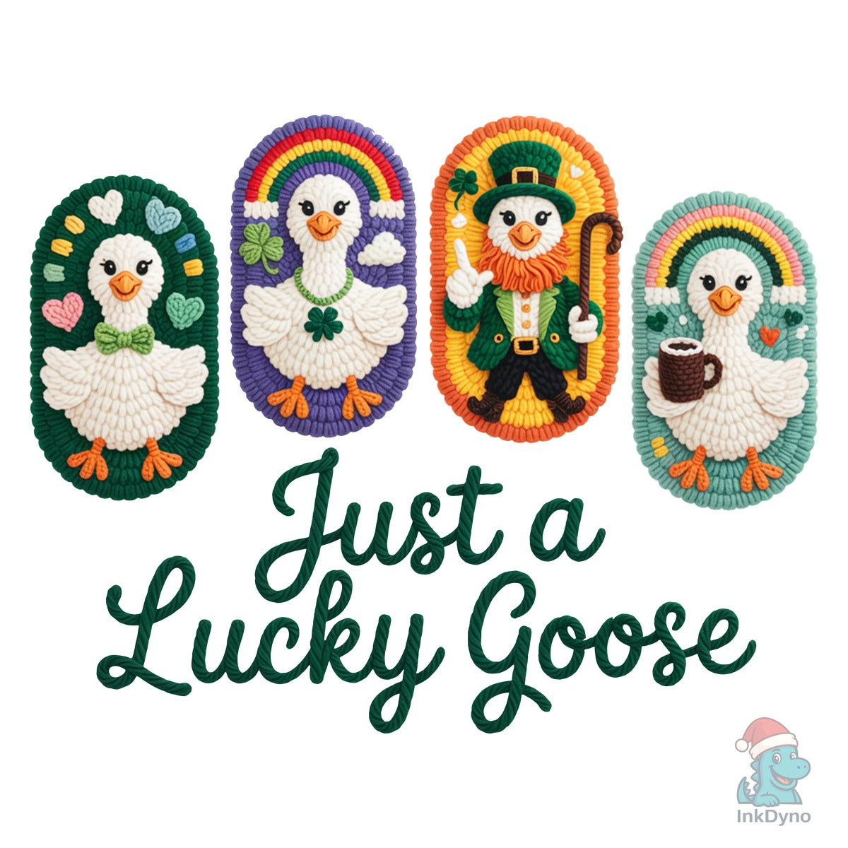 Faux Yarn Lucky Goose St Patricks