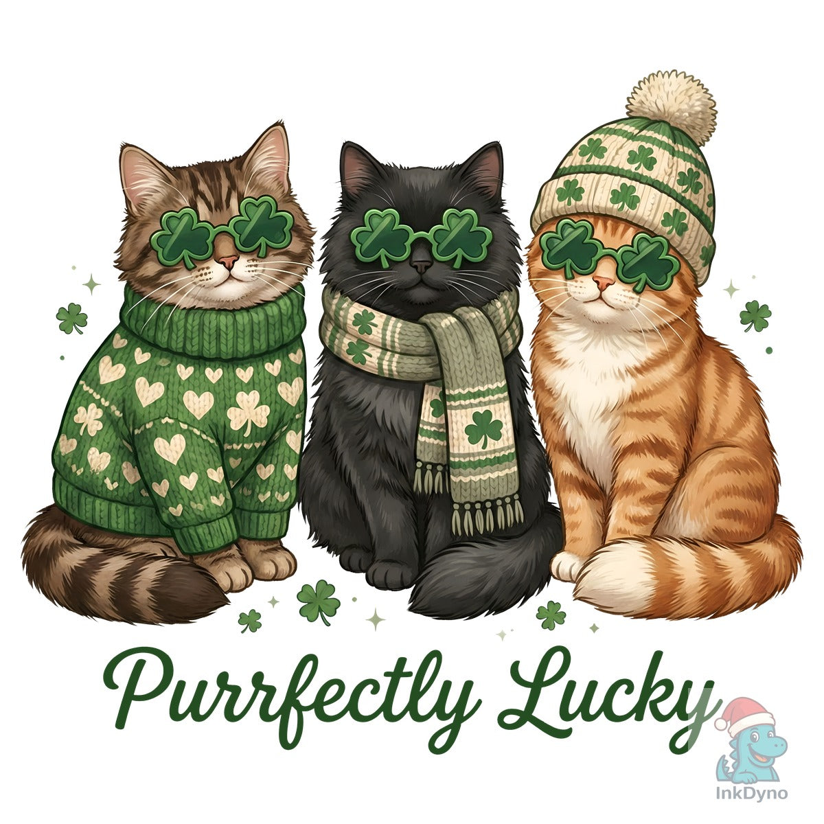 Purrfectly Lucky Cat