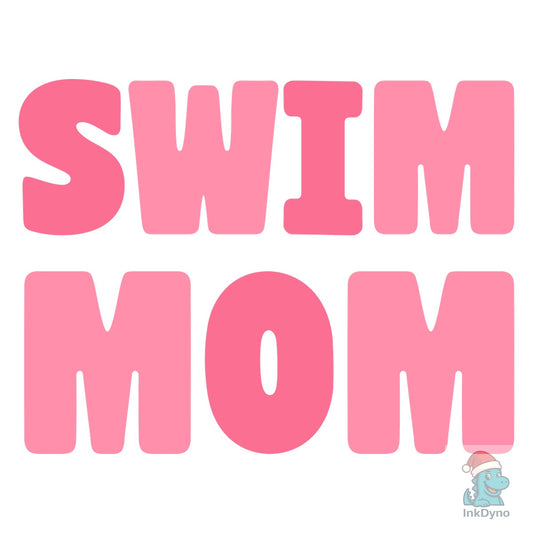 Retro Swim Mom T-shirt Design Vector - DTF Transfer