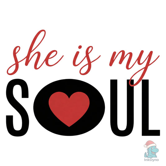 Soul Mate Matching Couple Valentine - DTF Transfer