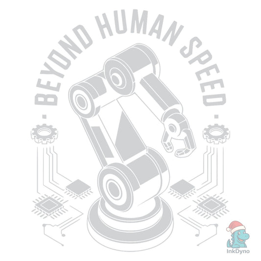 Beyond Human Speed Robotics Concept - DTF Transfer