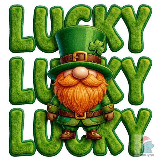 Cute Lucky Leprechaun St Patrick's - DTF Transfer