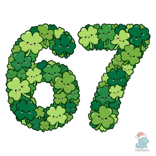 Funny Shamrock 67 St Patrick's Day - DTF Transfer