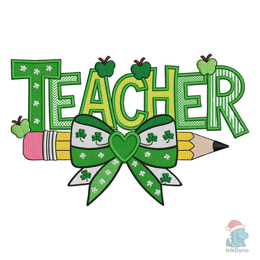 Teacher St Patrick S Day Coquete Bo - DTF Transfer