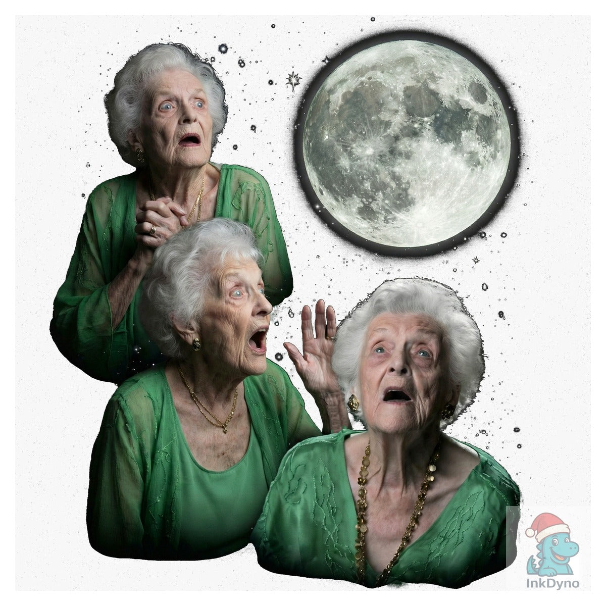 Three Grandma Moon Grandma