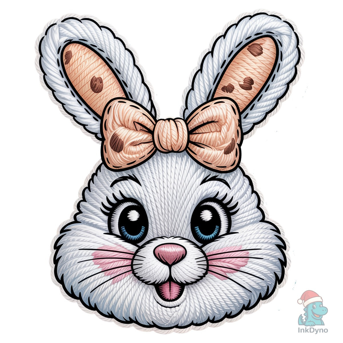 Easter Bunny Faux Yarn Easter