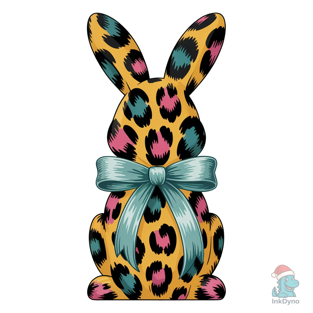 Happy Easter Bunny Leopard Easter