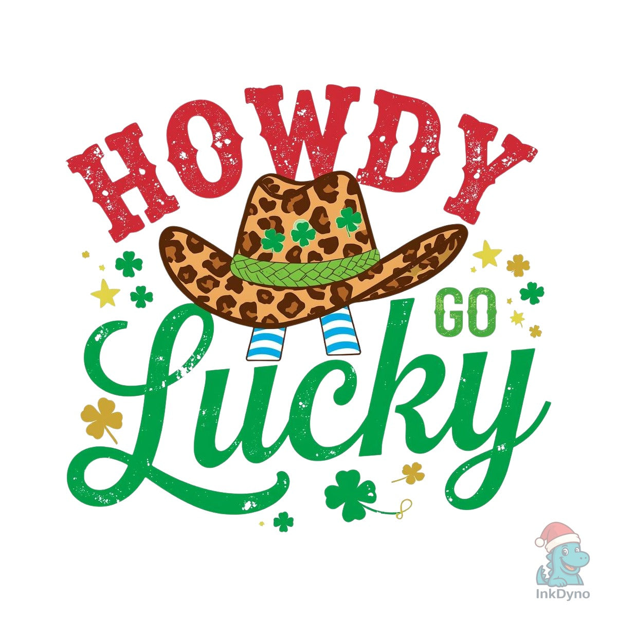 Howdy Go Lucky St. Patrick's Day T Shirt