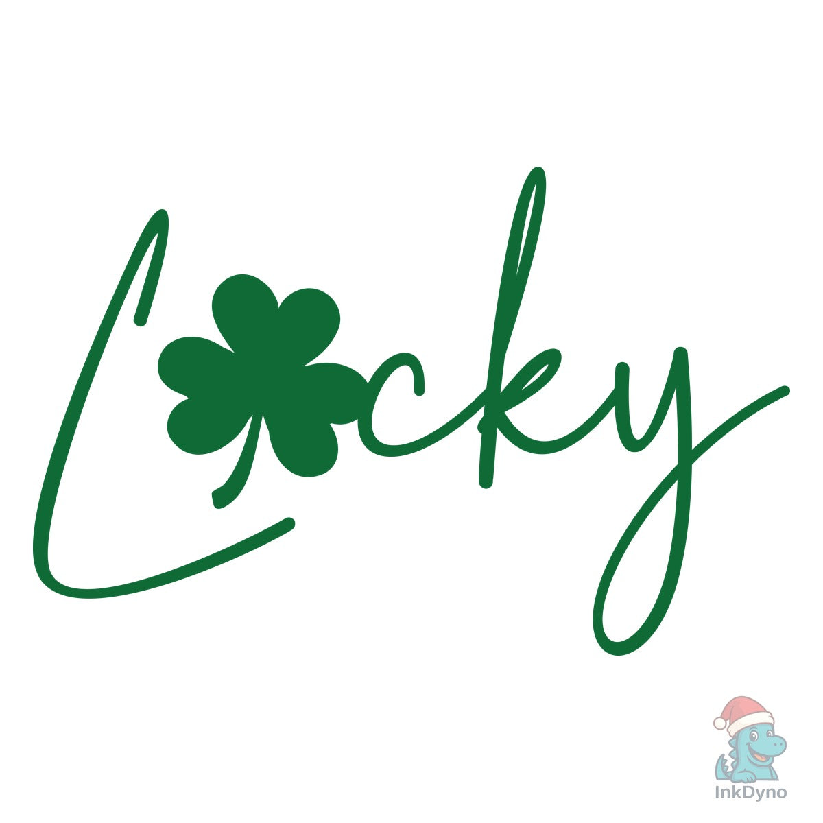 Lucky Clover Simple Shamrock