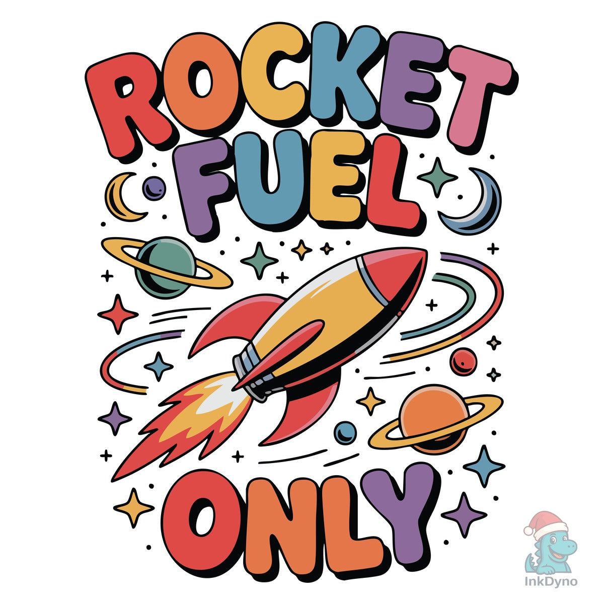 Rocket Fuel Only Space Energy Art