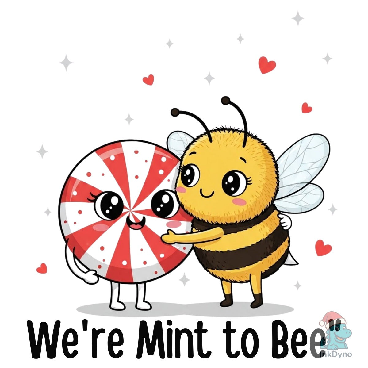 We're Mint to Bee Valentine Peppermint