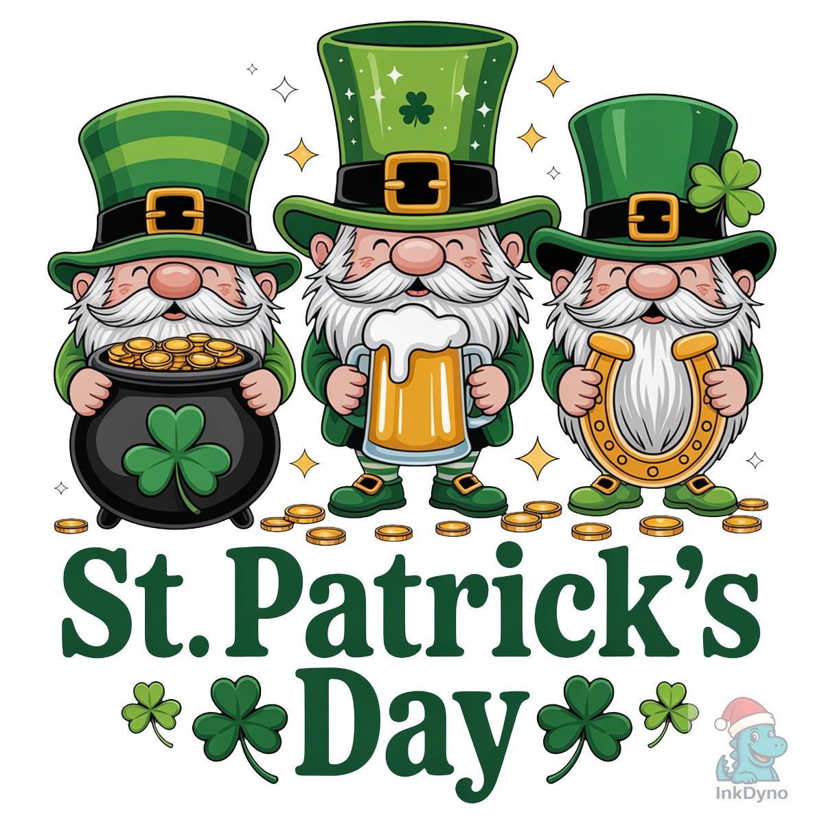 St Patrick's Day Gnome