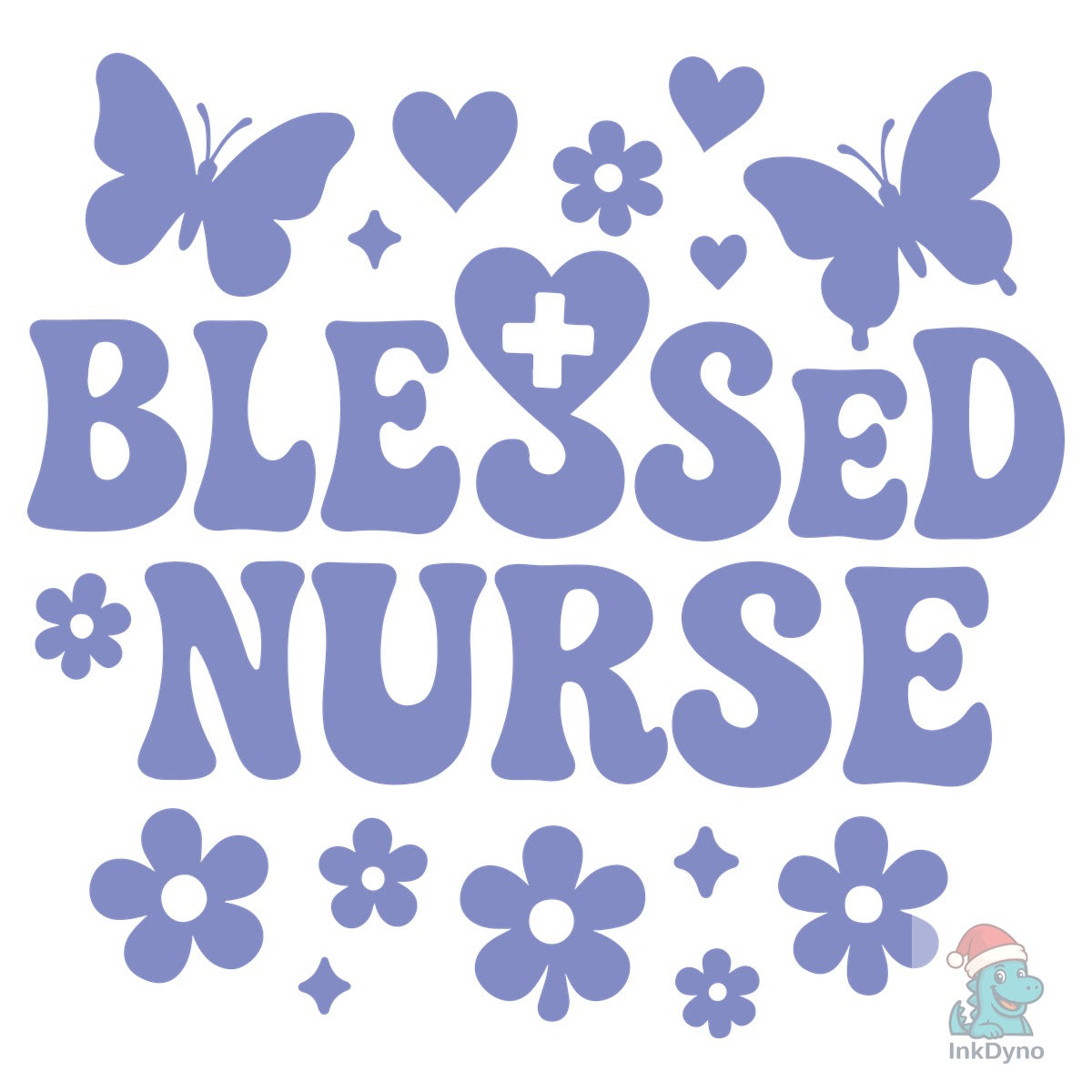 Blessed Nurse T-shirt Design