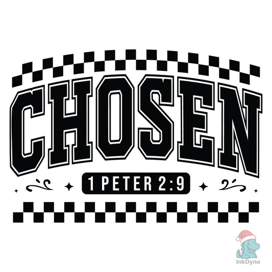 Chosen Christian Jesus Sublimation - DTF Transfer